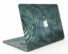 Deep Green and Blue Watercolor Zebra Pattern - MacBook Air Skin Kit