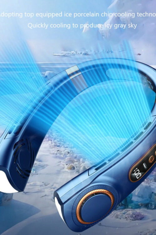 Innovative LED equipped Wearable Fan