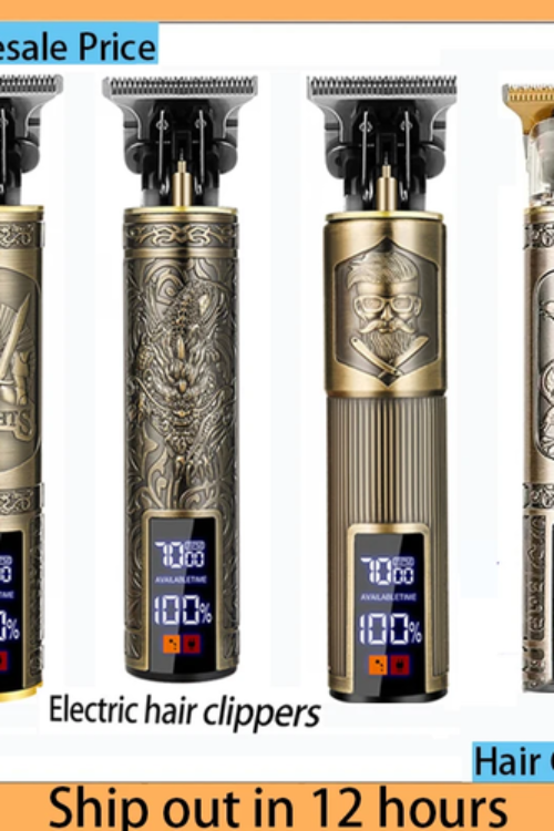 Vintage Hair Cutting Machine Cordless Trimmer portable USB Fast