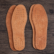 1 Pair Cowhide Insoles For Shoes Men Comfortable Deodorant Casual