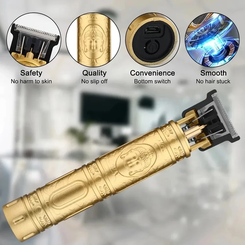 Vintage Hair Cutting Machine Cordless Trimmer portable USB Fast - Image 6