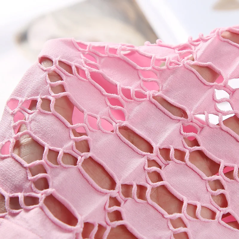 Mid-waist Hollow Out Panties Women Breathable Comfortable Lady Boyshort Knit Female Underpants New Style Women's Underwear - Image 5