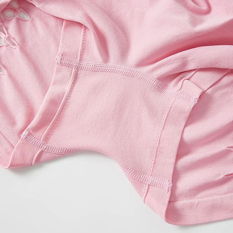 Mid-waist Hollow Out Panties Women Breathable Comfortable Lady Boyshort Knit Female Underpants New Style Women's Underwear - Image 4