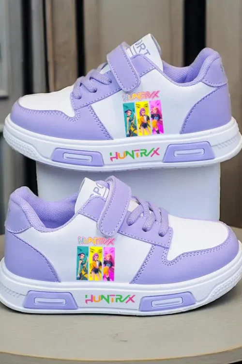 KPop Demon Hunters Children’s Casual Sneaker Girls Sports Shoes Cartoon Students Basketbal Running Shoes Kids Tennis Shoes Gifts