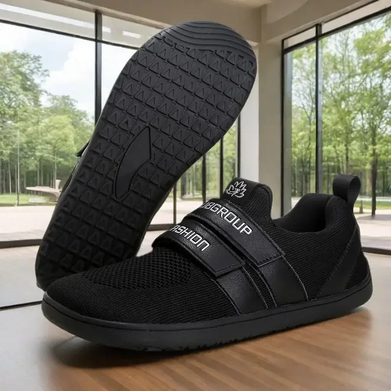 Indoor Fitness Squat Shoes Wear-resistant Sports Shoes Lightweight Breathable Weight Lifting Shoes Men's Women's Deadlift Shoe - Image 3