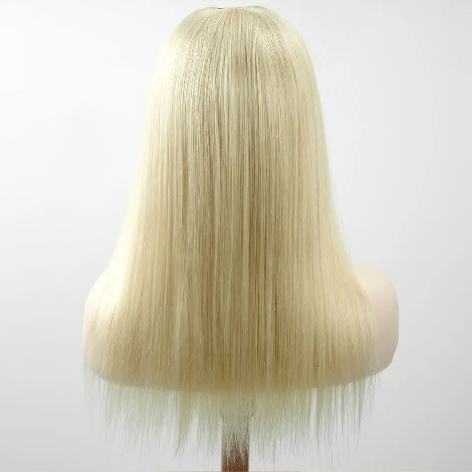 U Part Wig Human Hair 180 Density Real Natural Hair U Part Wigs 613 Blonde U Shape Wigs Human Hair U Wigs For Women 14-28inch - Image 6