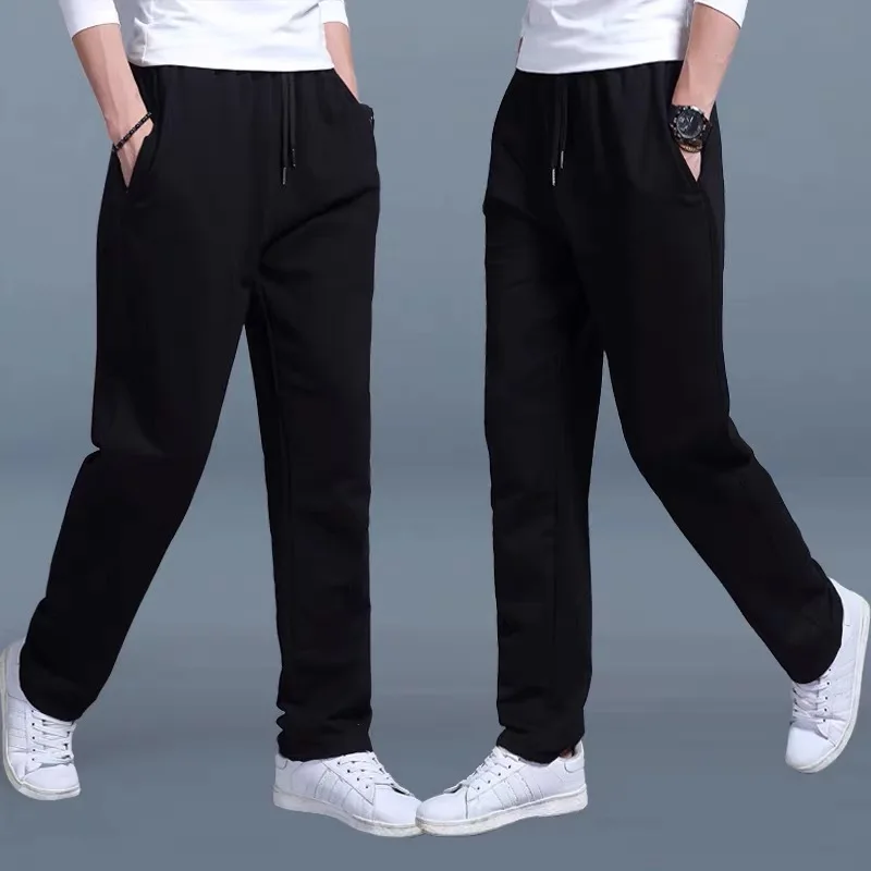 New Korean Straight tube Men Casual Sports Pants Running Workout Jogging Long Pants Gym Sport Trousers for Men Jogger Sweatpants - Image 6