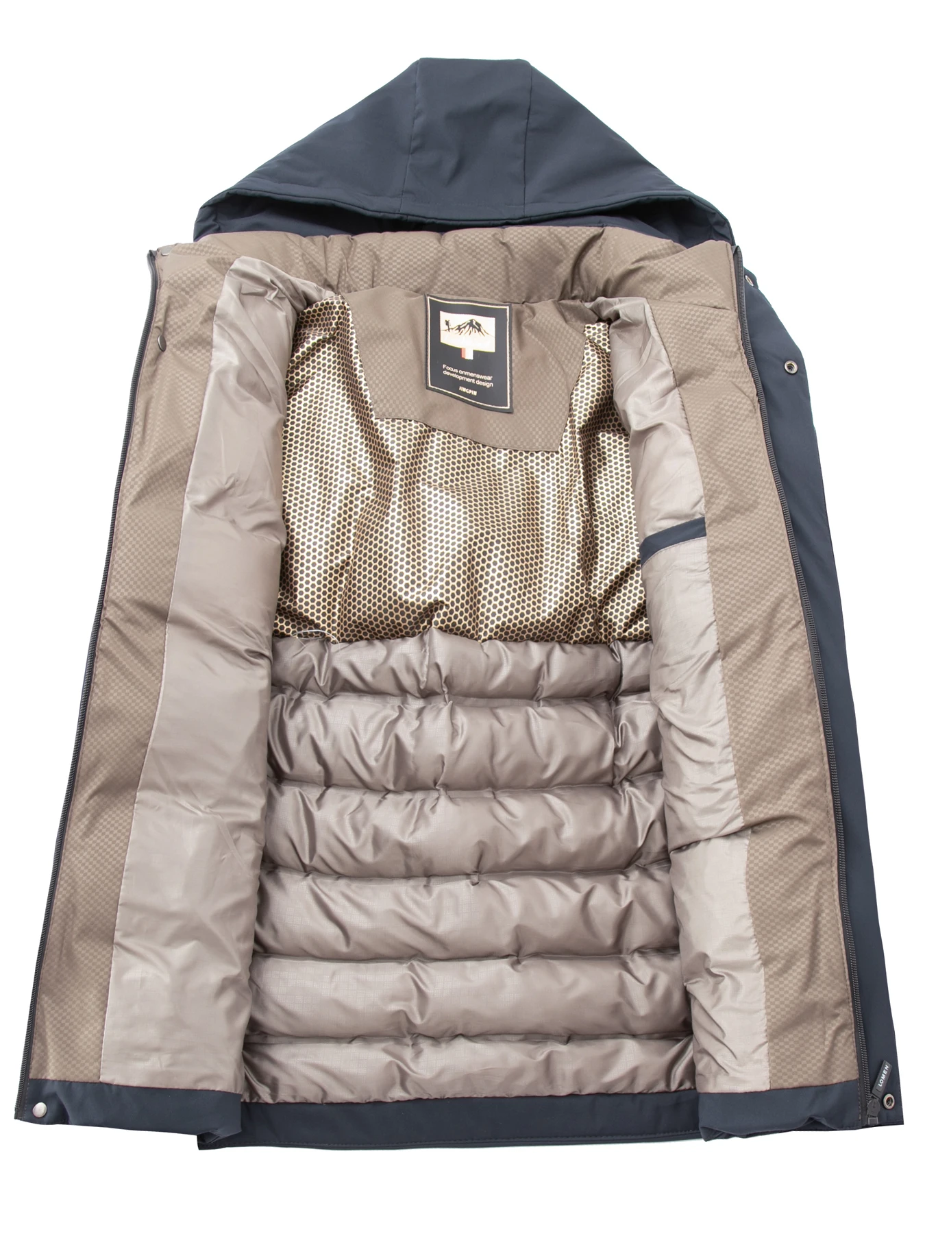 Men's thick and warm cotton jacket for autumn and winter, business and casual men's cotton jacket, top clothes - Image 4