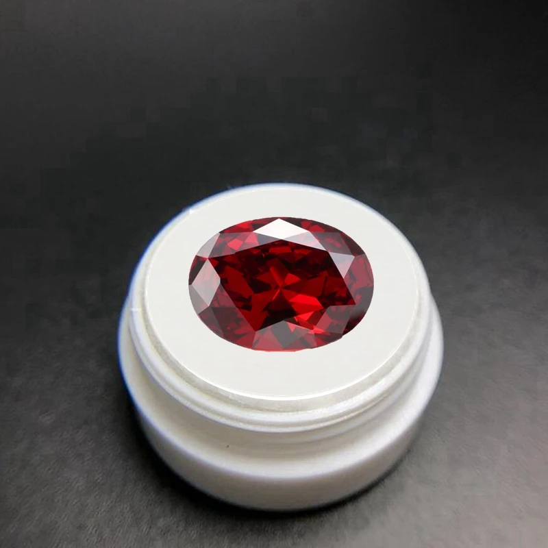Brilliant Cut 13x18mm Oval Cut Red Garnet Gemstones Natural Mined Garnet Diy Jewelry VVS Gem For Diy Jewelry Making - Image 3