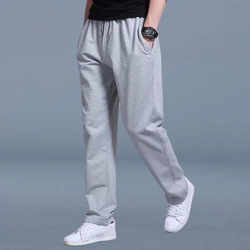New Korean Straight tube Men Casual Sports Pants Running Workout Jogging Long Pants Gym Sport Trousers for Men Jogger Sweatpants - Image 2
