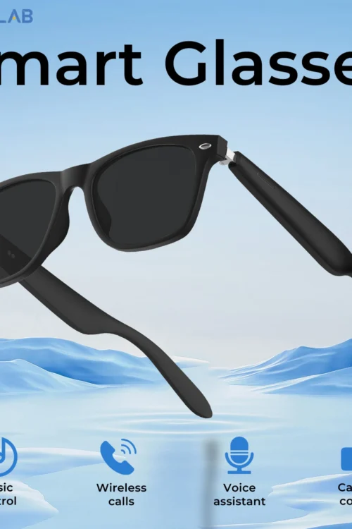 New Smart Glasses AI Translation Camera Control Bluetooth Call Headphones Fashionable Sunglasses Intelligent Men Women Gifts