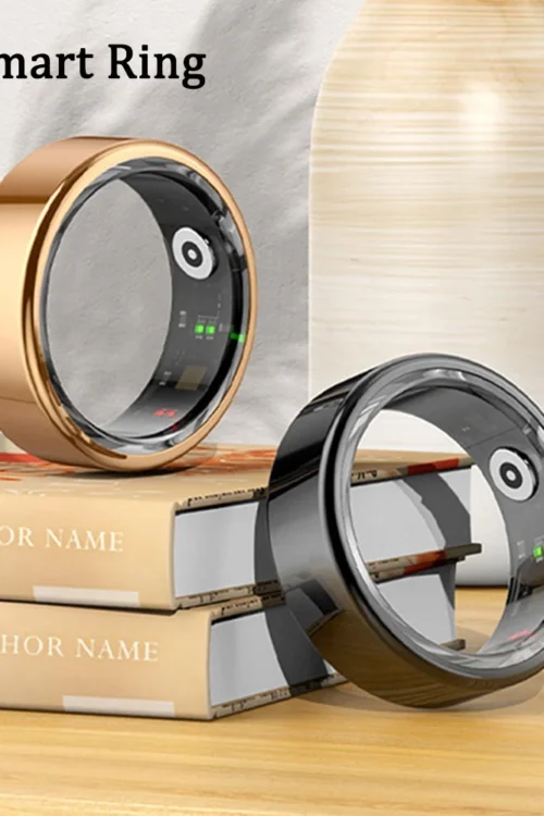 R02 Smart Ring Fitness Tracker Ring For Xiaomi IP68 Waterproof Health Heart Rate Blood Oxygen Monitoring Multi-sport Modes Ring