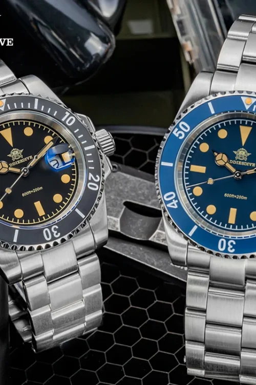 ADDIESDIVE Stainless Steel Quartz WristWatch For Men Luxury 41mm Relojes Masculino 200M Dive Watches Super Luminous Sports Watch