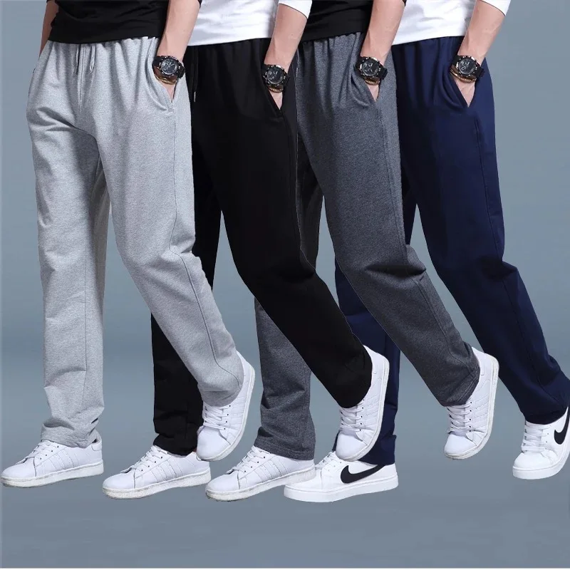 New Korean Straight tube Men Casual Sports Pants Running Workout Jogging Long Pants Gym Sport Trousers for Men Jogger Sweatpants - Image 4