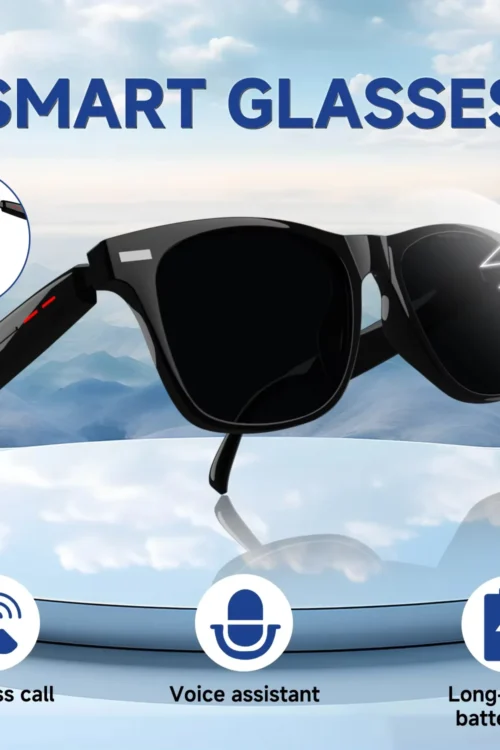 LAXASFIT New Smart Wireless Bluetooth Glasses TWS Listen to music and answer phone calls Men Women Fashion Sunglasses Eyeglasses