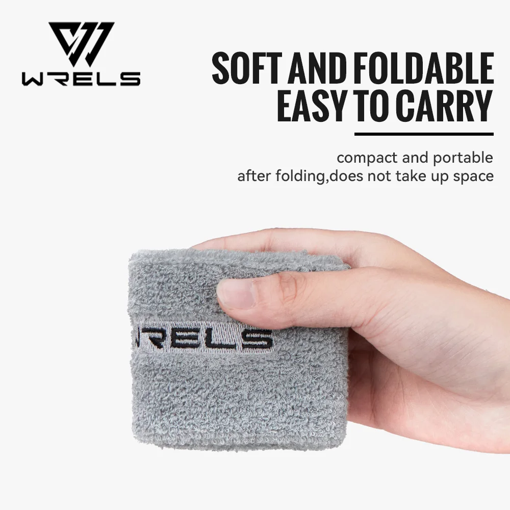WRELS Sweatbands Sports Moisture Wicking Athletic Cotton Terry Cloth Sweatband Tennis Basketball Running Gym Sports Headband - Image 5