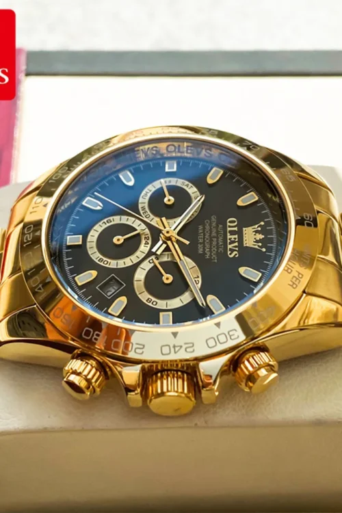 OLEVS 6638 Men Watch Brand Mechanical Movement Automatic Watch Men Luxury Waterproof Calendar Timing Code Original Men Watch