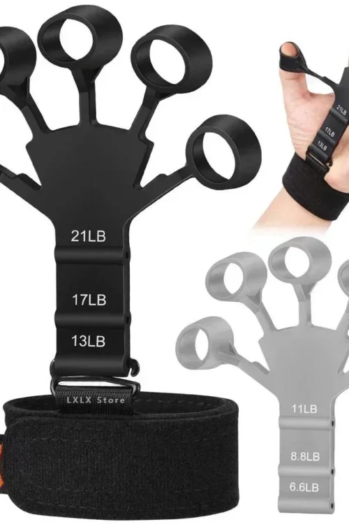Hand Grip Strengthener Physical Tools Guitar Finger Trainer Training and Exercise Gym 6th Level Resistance Gripster Expander