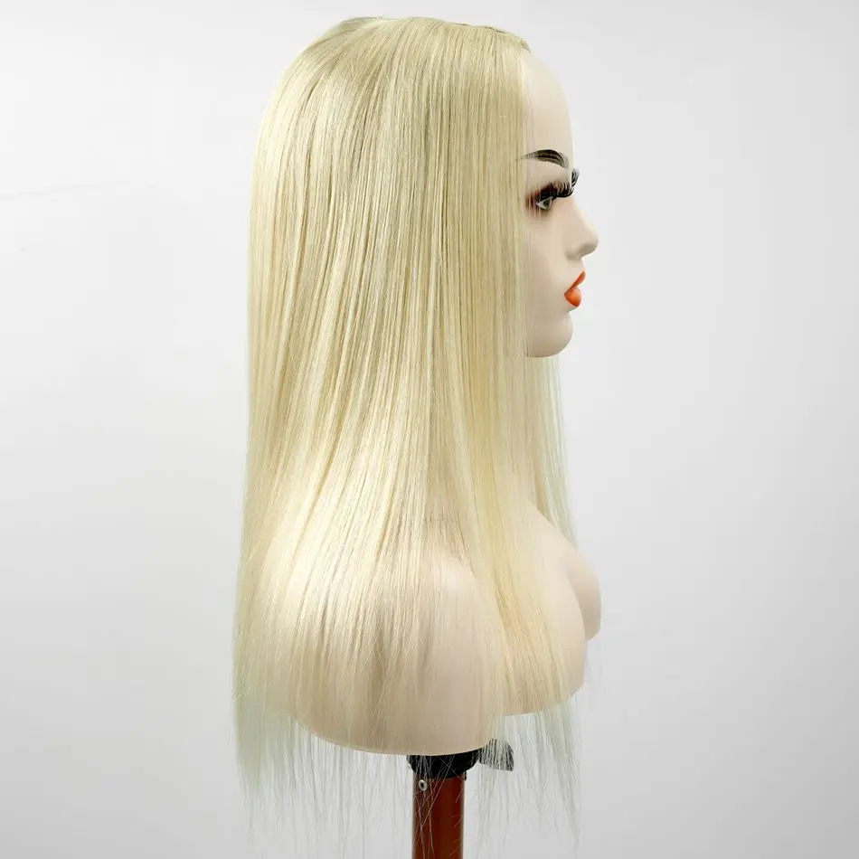 U Part Wig Human Hair 180 Density Real Natural Hair U Part Wigs 613 Blonde U Shape Wigs Human Hair U Wigs For Women 14-28inch - Image 5