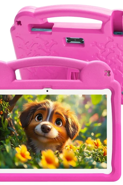 Kids Tablet Android 15 Tablet 10.1inch for Kids with Protective Case Octa-Core 8GB 64GB 1TB Expand Dual Camera Parental Control