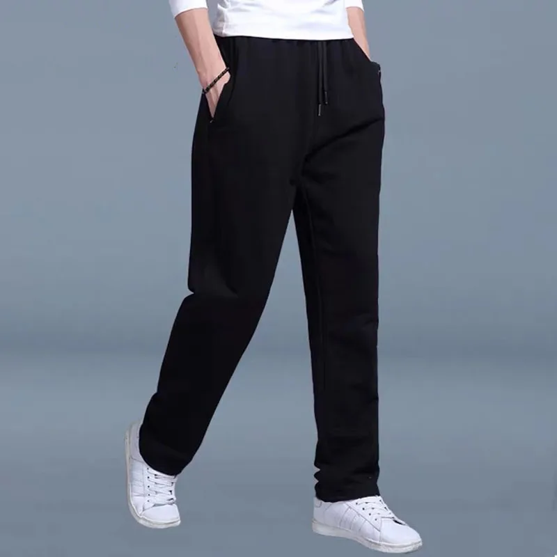 New Korean Straight tube Men Casual Sports Pants Running Workout Jogging Long Pants Gym Sport Trousers for Men Jogger Sweatpants - Image 5