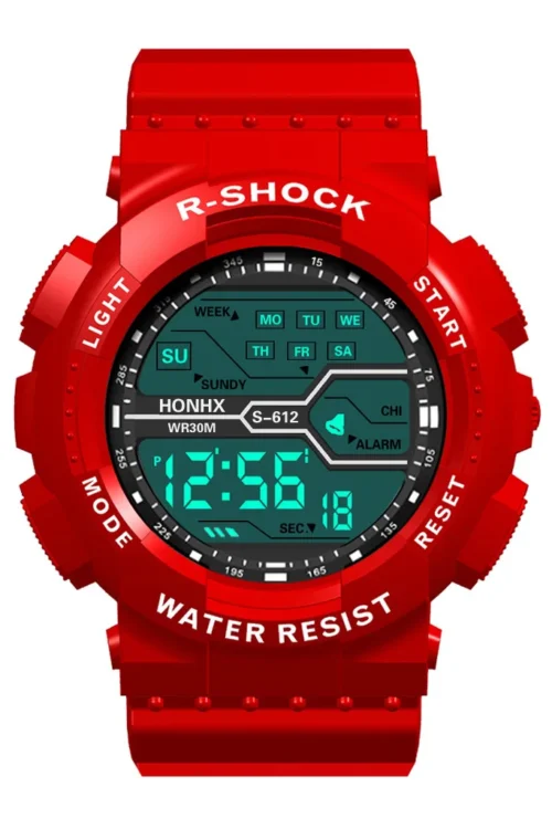 Outdoor Sport Men Watch Multifunction Large Screen LED Electronic Waterproof Luminous Military Digital Wristwatches Reloj Hombre