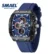 SMAEL 8109 New Men's Watch Multifunctional Sports 50M Waterproof Dual Display LED Night Light Leisure Student Electronic Watch