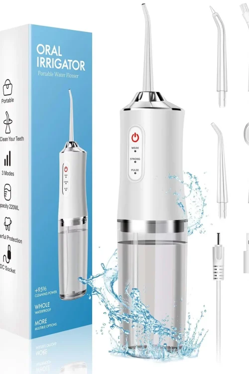 Powerful Water Oral Irrigation Irrigator Jet Ultrasound Air Ipx7 Waterproof Mouthwash Machines Dental Floss Flosser Irigator