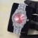Elegant Women's Watch Pink Small Dial Fashion Dresses Diamond Watch For Ladies Luxury BlingBling Iced Mini Wristwatches Gift