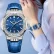 New Fashion BANGWEI Elegant Luxury Quartz Woman Watch Simple Dial Diamond Retro Leather Date Waterproof Luminous Women's Watches