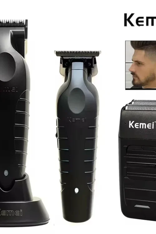 Kemei KM-2296 KM-2299 KM-1102 Hair Clipper Kit Men’s Electric Shaver Hair Trimmer Machine Professional Hair Cutting Machine