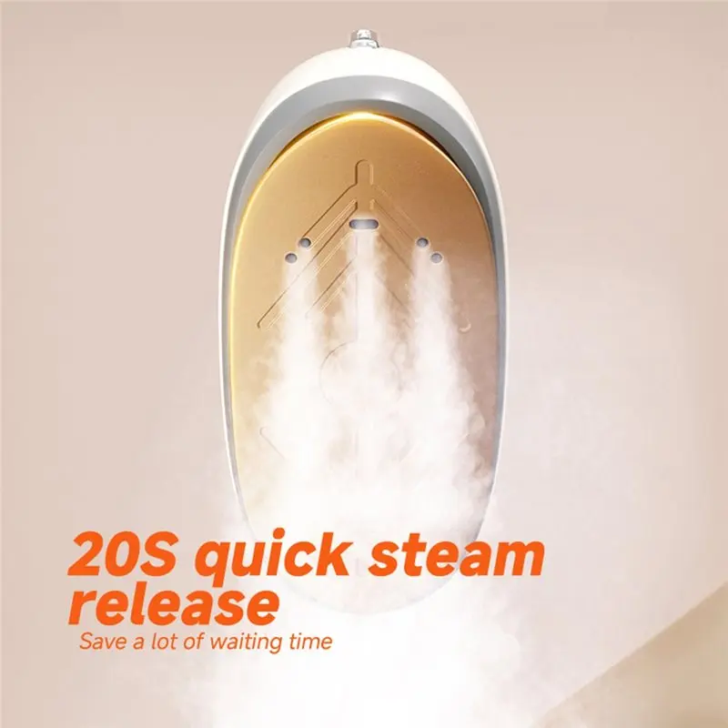 [B25B!】 Home Appliance US Plug Compatible Mini Steam Iron For Clothes, Portable Travel Garment Steamer - Image 6