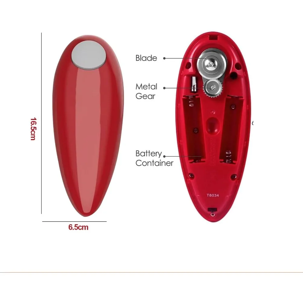 Professional Electric Can Opener,an Excellent Kitchen Gadget,one-touch Can Opener Design, Suitable for The Elderly and Arthritis - Image 3