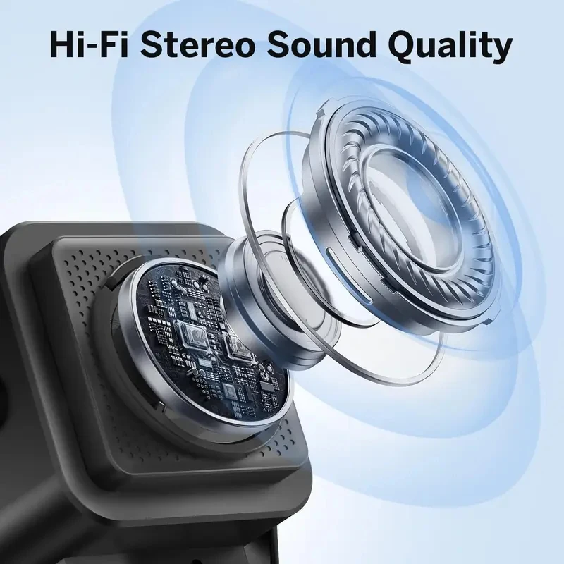 NEW 5 In 1 Auto-induction Wireless Induction Speaker 8 Mode RGB Light Phone Stand Surround Sound Portable Bluetooth Phone Holder - Image 3