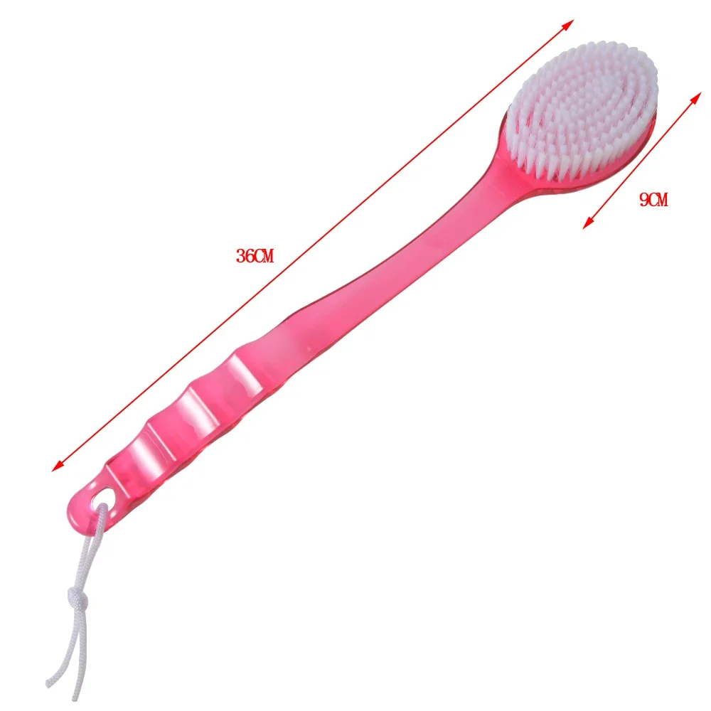 Long Handle Soft Bath Body Brush Back Shower Brushes With Handle Exfoliating Scrub Skin Massager Exfoliation Bathroom Brush - Image 6
