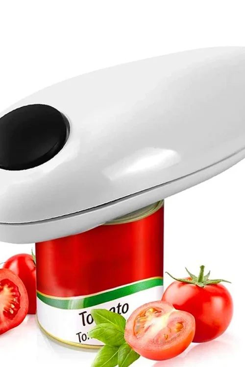 Electric Can Opener Automatic Touch Manual Handheld Can Openers Smooth Edge Practical Jar Bottle Openers Bar Kitchen Gadgets
