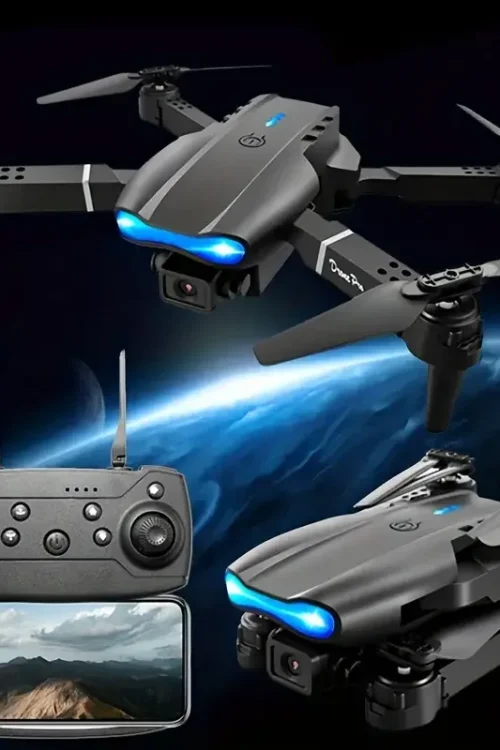 E99Pro HD Professional 4K Aerial Photography Drone Dual Camera WIFI FPV Quadcopter Obstacle Avoidance 40cm Blue Landing Pad Avai
