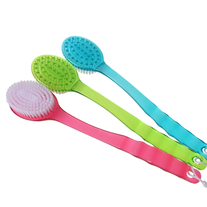 Long Handle Soft Bath Body Brush Back Shower Brushes With Handle Exfoliating Scrub Skin Massager Exfoliation Bathroom Brush - Image 2