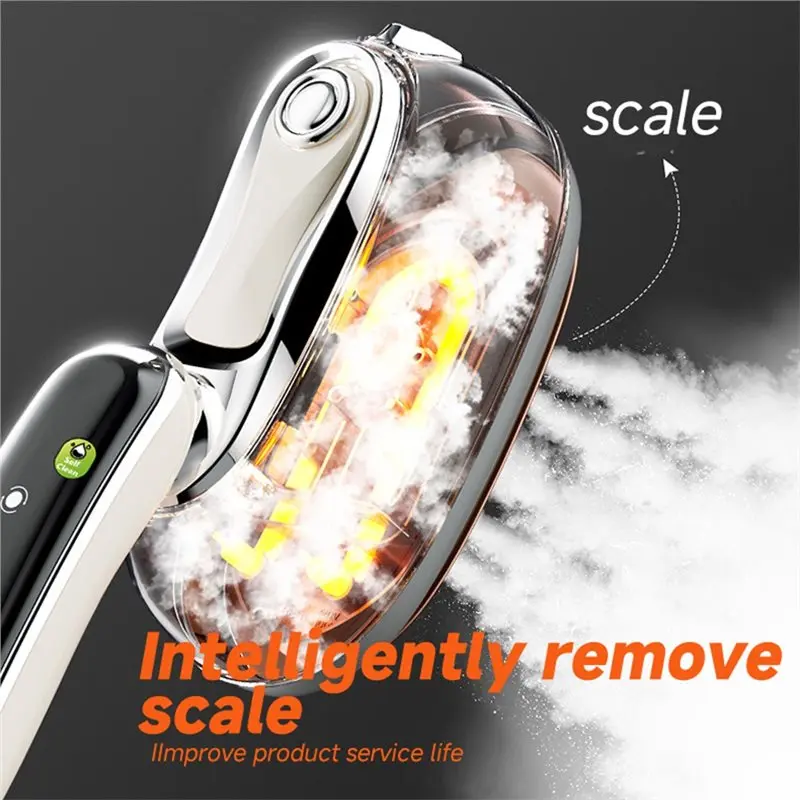[B25B!】 Home Appliance US Plug Compatible Mini Steam Iron For Clothes, Portable Travel Garment Steamer - Image 4