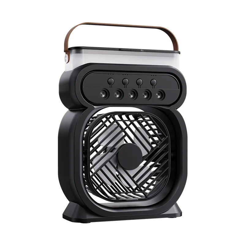 2026 New Multifunctional USB Spray Fan Desktop Humidifier Night Light Portable Cooling Water Mist Fan Home Office Outdoor - Image 4