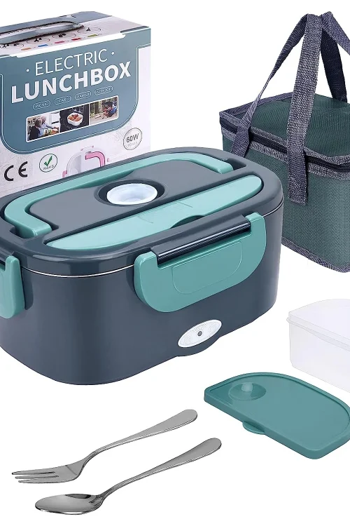 1.5L Portable Electric Lunch Box 60w Outdoor Camping Food Heating Warmer Suitable For Car Lunch Heating Microwave Oven 1.5L Portable Electric Lunch Box 60w Outdoor Camping Food Heating Warmer Suitable For Car Lunch Heating Microwave Oven