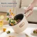 New 450W 1.5L Multifunctional Electric Cooking Pot 220V 110V Double-layer Portable Steamer Non-stick Wok Household Small Hot Pot