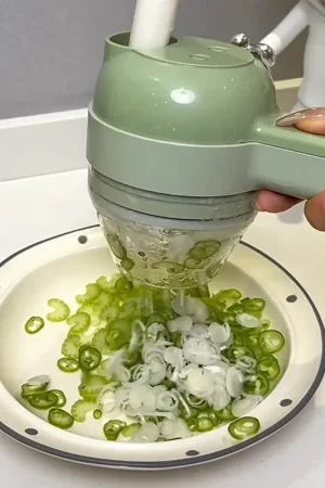 Electric Vegetable Chopper Multifunctional Garlic Ginger Onion Cutter For Home Kitchen Food Slicer And Dicer